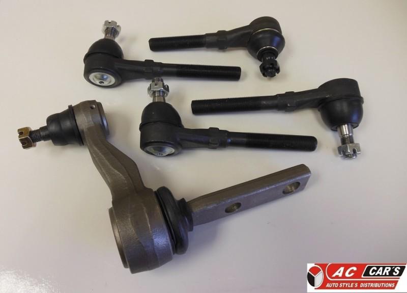 F150 97-03 kit 2 inner & 2 outer tie rod ends ford 4wd only idler arm 2.48' bolt