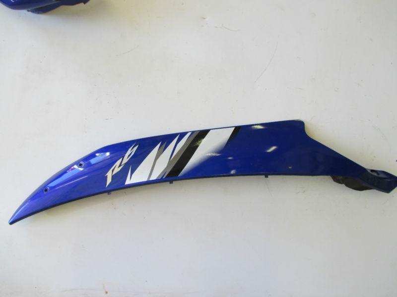 2006-2007 yamaha yzf r6 v yzfr6 left hand side mid fairing plastic 