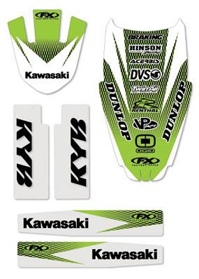 Factory effex trim kit for kawasaki kx250f kx450f 09-11