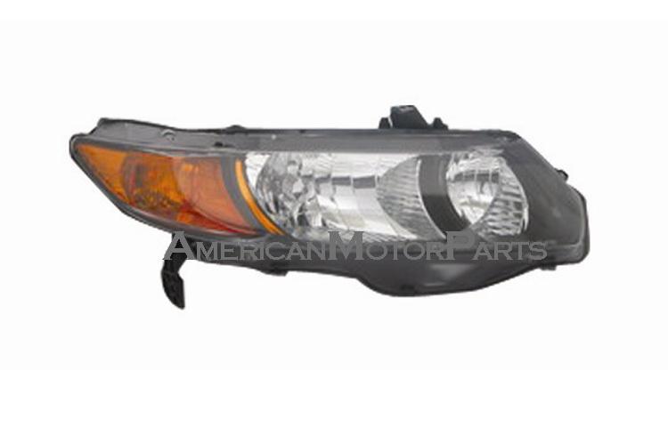 Right passenger side replacement headlight 06-08 honda civic 2dr except 6-speed