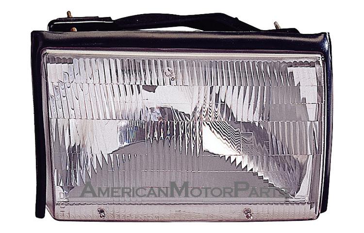 Right passenger side replacement headlight 87-93 ford mustang - e9zz13008a