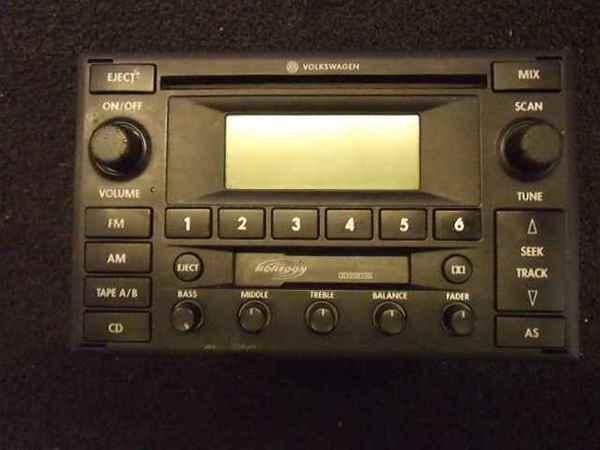 03 volkswagen jetta oem cd player fm radio monsoon lkq