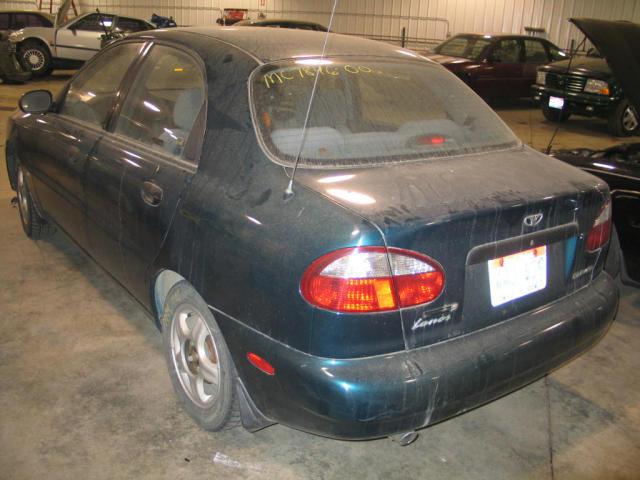 2000 daewoo lanos inner trunk tail light lamp left