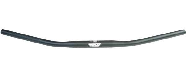 Fly racing aero tapered snowmobile sno x mountain bend handlebar, black