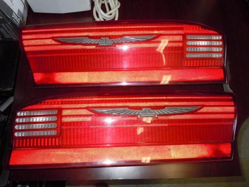 Ford thunderbird rear l/r tail lights brake lenses 92-97 f2sb13b414af oem *s