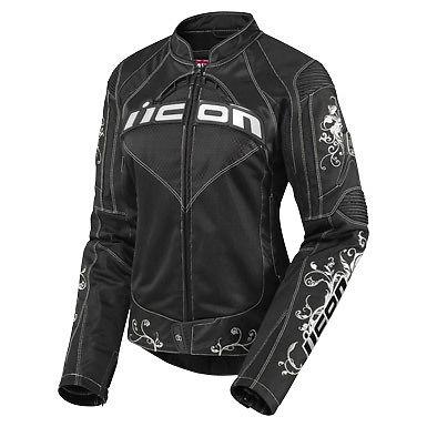 Icon jacket womens speed queen black 2x 2822-0379