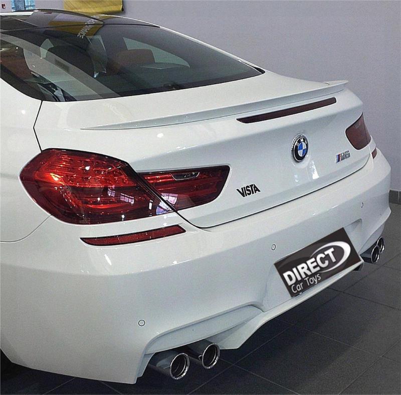 2012-2013 bmw 6 series f13 factory m6 style rear lip spoiler  "new unpainted"