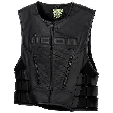 Icon vest regulator stealth black l/xl 2830-0201