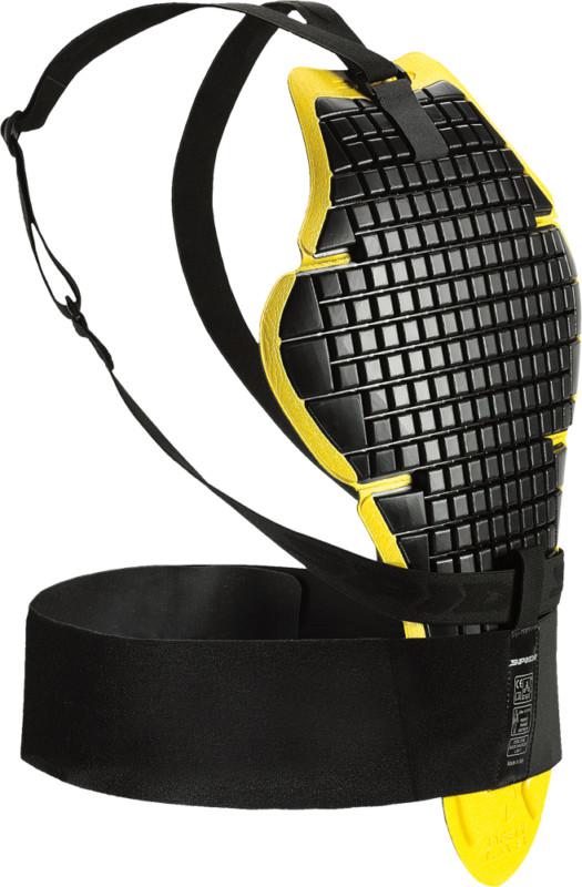 Spidi sport s.r.l. back warrior light black/yellow osfa