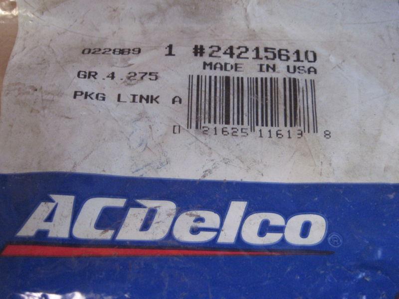 Acdelco 24215610 miscellaneous part throttle valve link new