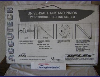 Uflex steering system for mercury