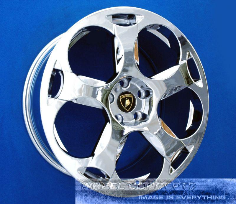 Lamborghini gallardo 19 inch chrome wheel exchange rims
