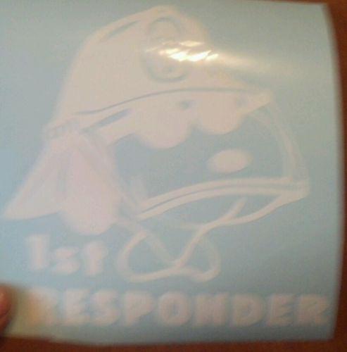 First responder vinyl decal chevy ford dodge jeep