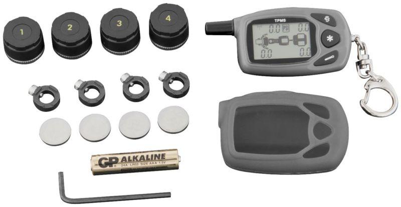 Show chrome wireless tire pressure monitoring system 13-317a