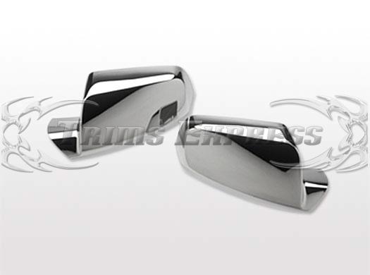 2010-2013 chevy equinox/gmc terrain chrome door mirror covers 2pcs