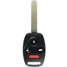 New 4 button honda remote head key pilot kr55wk49308 keyless remote key fob