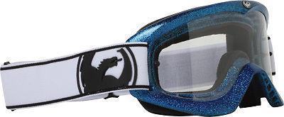 Dragon mdx hog wild blue goggle w/clear lens 722-1287