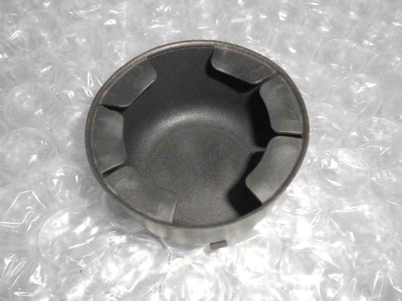 2002-2008 chevrolet trailblazer gmc envoy large rubber cup holder insert black