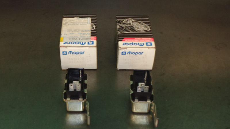 (2) new oem nos mopar ac clutch cutout relay 4419200 dodge plymouth chrysler