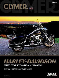 Clymer manual harley flt/fxr m422-3