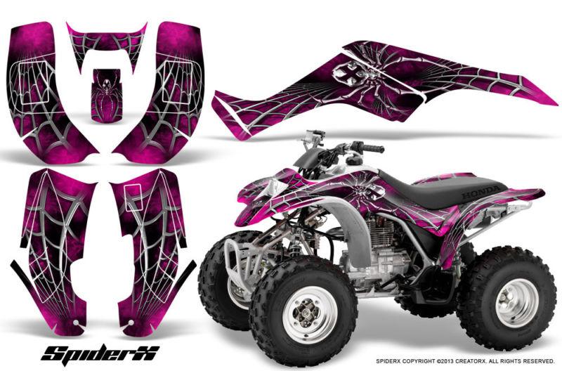 Honda trx 250 02-05 graphics kit creatorx decals stickers spiderx p