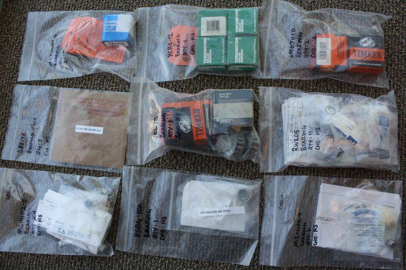 (sdk) new surplus aircraft bearing lot - timken , torrington , federal mogul