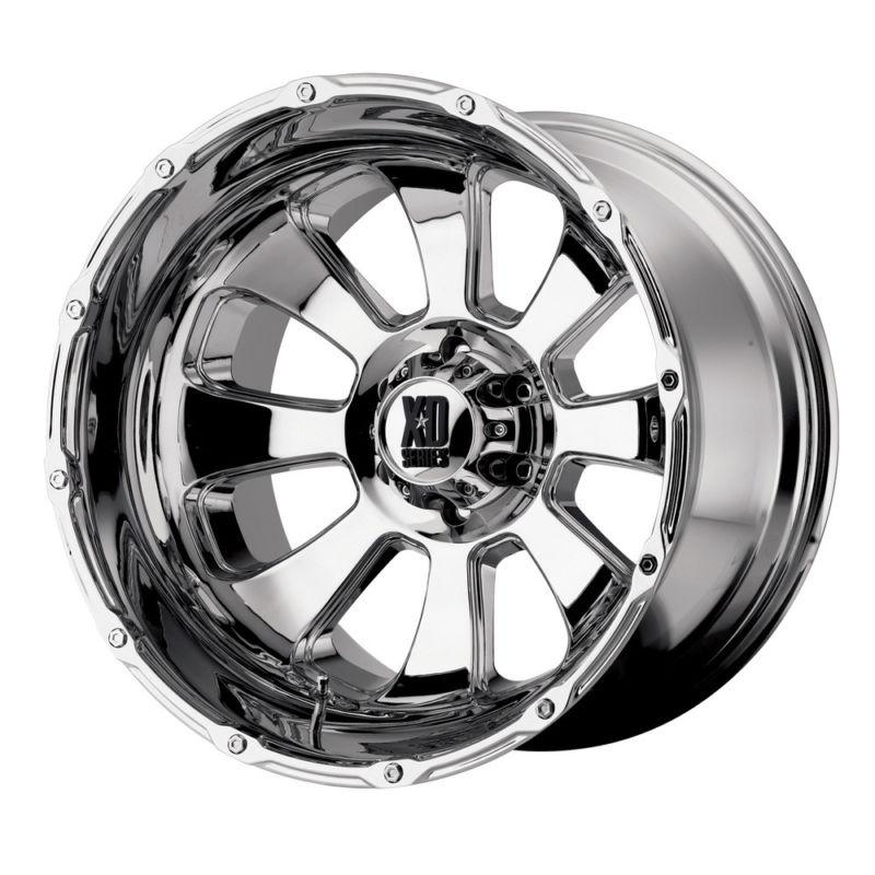 20x12 kmc xd armour chrome wheel/rim(s) 8x165.1 8-165.1 8x6.5 20-12