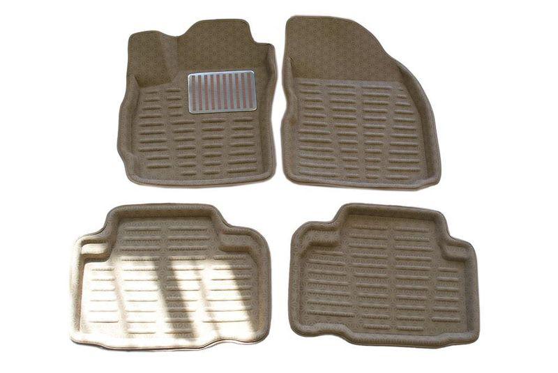 Custom fit rubber floor mats for mazda 5  2005-2010