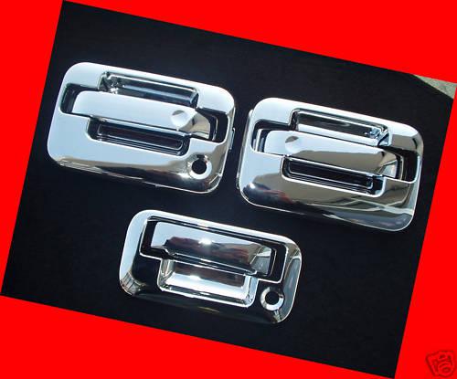 Ford f150 chrome door handle tailgate covers 04-13