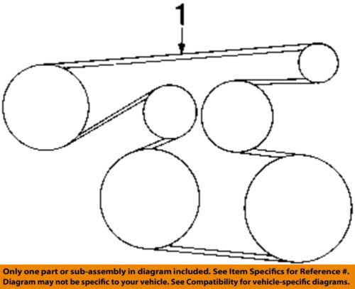 Toyota oem 90916a2012 serpentine belt/fan belt/serpentine belt