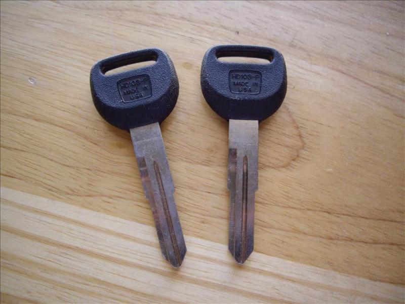 (2) new ilco blank key honda acura hd103-p 