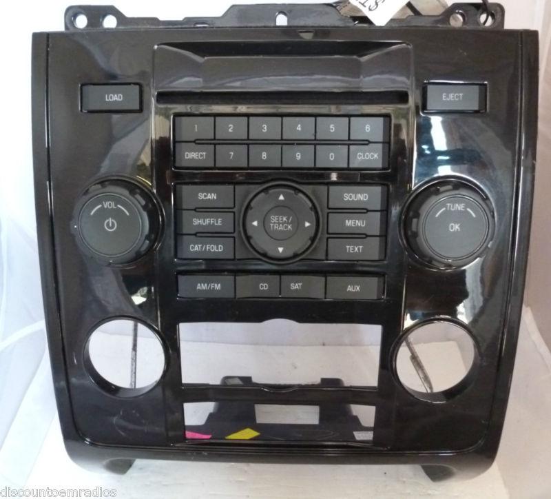 2008 08 ford escape mercury mariner radio 6 disc cd mp3 8l8t-19c109-ap *