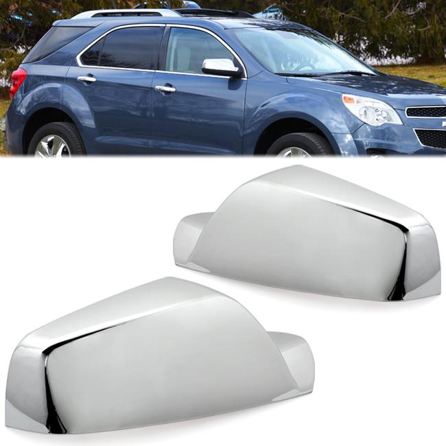  2010 2011 2012 gmc terrain chevy equinox triple chrome mirror covers usa seller