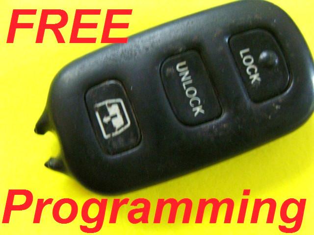 99 00 01 02 toyota 4runner keyless entry remote fob transmitter clicker hyq1512y