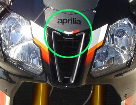 Italian flag decal for aprilia rsvr sportbike