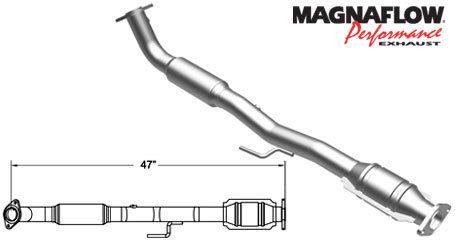 Magnaflow catalytic converter 93166 toyota camry