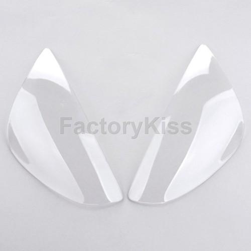 Gau headlight lens cover shield for kawasaki zx6r 636 2005-2006 clean #344