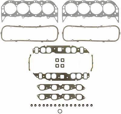 Fel-pro head gasket stainless steel composition type marine chevy 454 kit