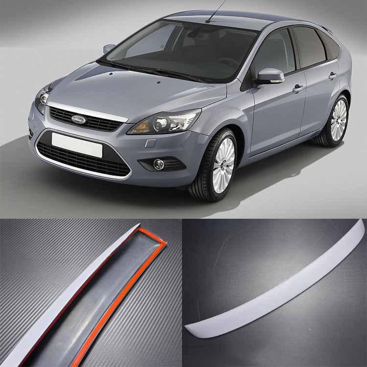 New sports grade intensity twist pu made spolier wings for ford focus sedan 2009