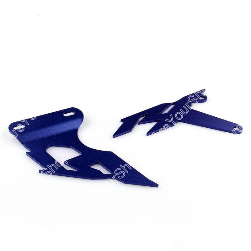 Foot peg heel plates guard for yamaha yzf r1 2007-2008 blue