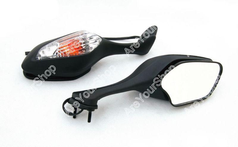 Mirrors turn signal integrated honda cbr1000rr 2008-2011 black