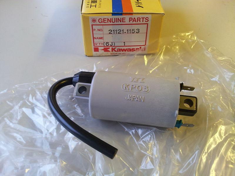 Kawasaki en500 vulcan c 96-98 ex500 ninja a d 87-98 ignition coil 21121-1153 nos