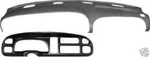 Dodge pickup dashcap & bezel combo 98 99 00 01