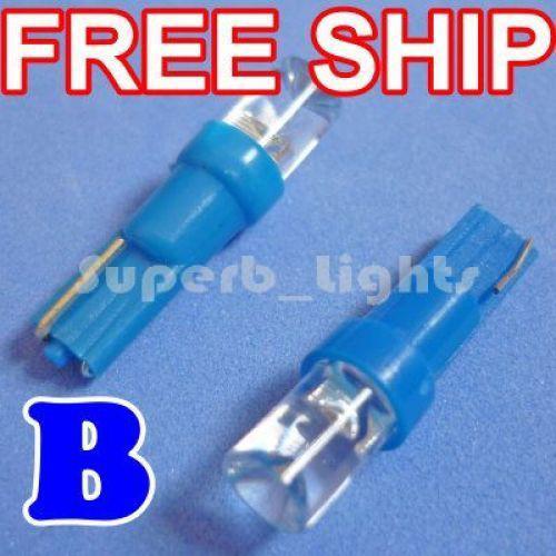 10x t5 74 37 70 super blue wedge base led bulbs lights