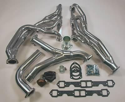 Doug's headers tri-y silver ceramic coated 1 5/8" primaries d3364y-1