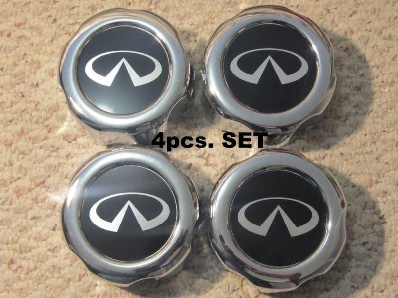 Four pcs (4) new infiniti qx4 center wheel hubcap cap 6 lugs wheels 40315 89p15