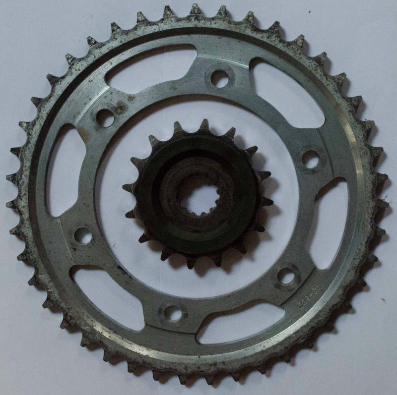 Genuine oem 530 sprocket set for suzuki 16t+43t