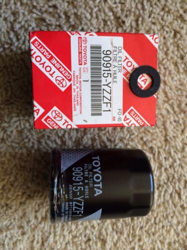 Toyota oil filter, free drain plug gasket 90915-yzzf1