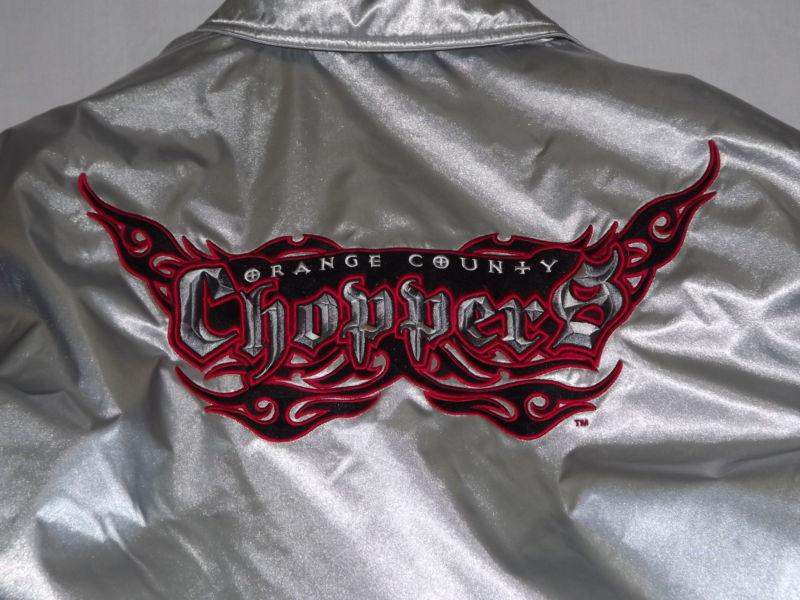 3xl orange county "american chopper" riding jacket with light armor