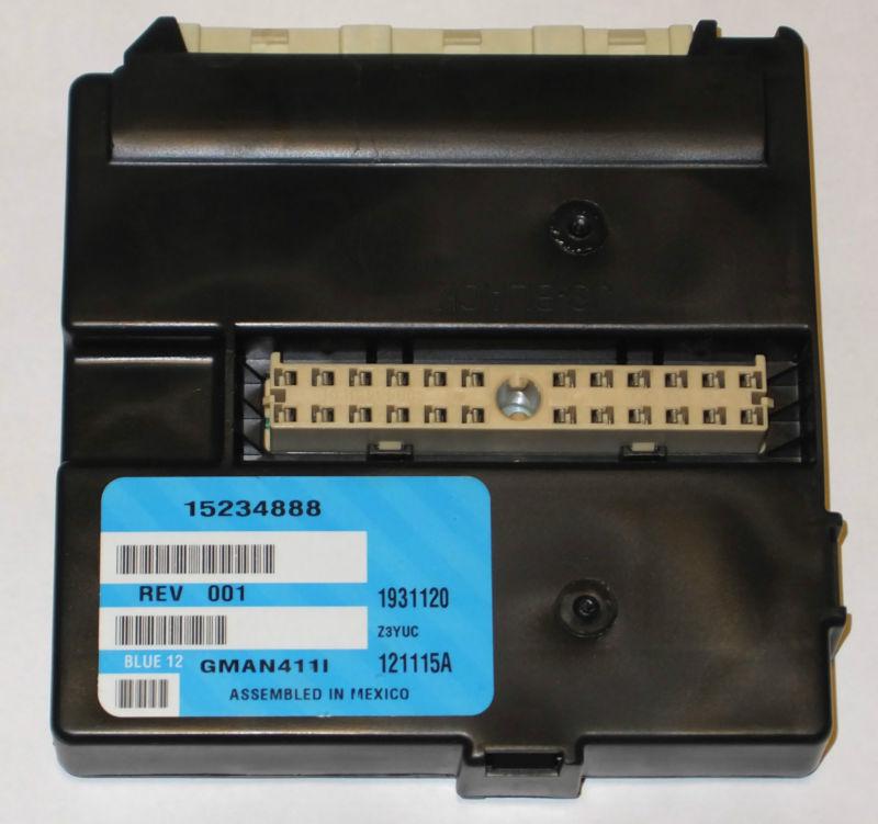 Buick rendezvous body control module (bcm)